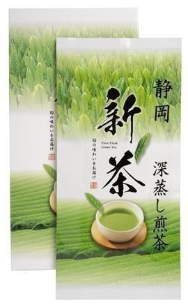 SA-16:静岡　深蒸し新茶　100g袋　箱入り　ご予約特典15P