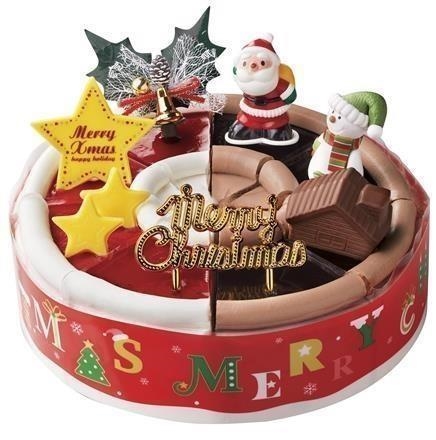 2307:ストロベリーとチョコのクリスマスケーキ６号
