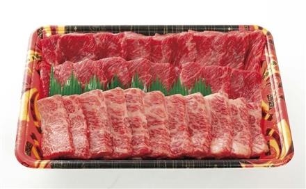 12：栃木県産安心飼育牛（交雑牛）焼肉用盛り合せ400ｇ