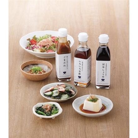 料理家 栗原はるみ監修 調味料セット(6本)