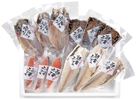 能登より直送　朝食干物セット