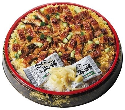12:中国産うなぎちらし寿司（大）　ご予約特典30P