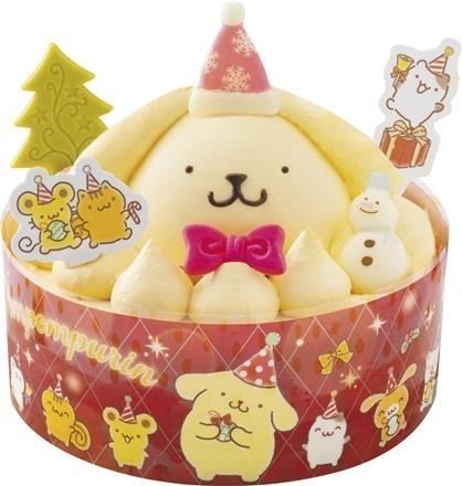 2529:ポムポムプリン　聖夜のカスタードクリームケーキプリン風味4号