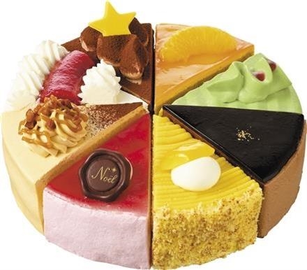 2532:銀座コージーコーナー　クリスマスアソート　6号