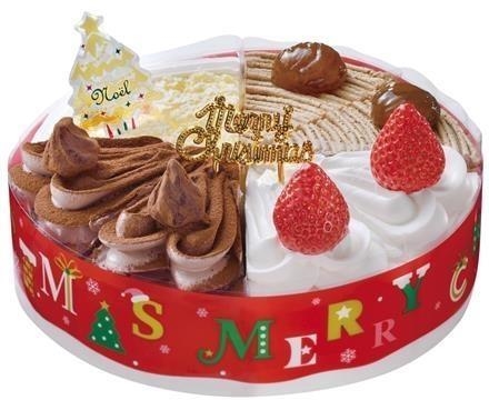 2535:ヤマザキ　4種のアソートケーキ6号