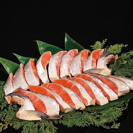 北海道ぎょれん 低温熟成塩紅鮭姿切身