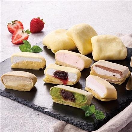 和田又 7種の手包みもちっとクレープ (10個)