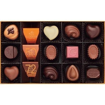 ゴディバ　ハートオブゴールドコレクション（15粒）