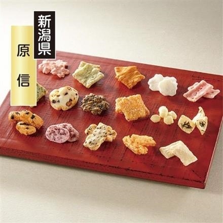 新潟さくら堂 せんべい「花かご(16袋)」