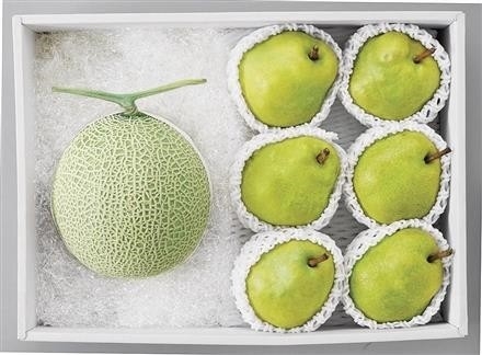 GF309アールスメロン＆西洋なしセット