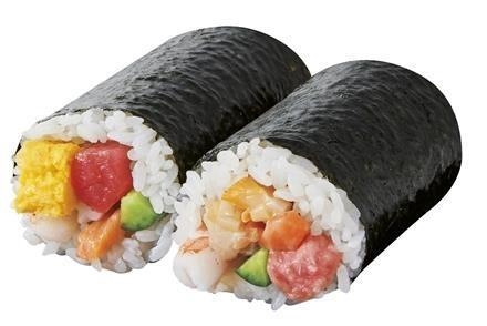 04：【蒼】海鮮太巻きづくし2本＜ハーフ2本セット＞　ご予約特典30P