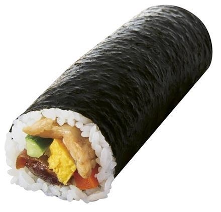 09：肉厚しいたけと活〆煮穴子太巻き　1本　ご予約特典20P