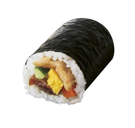 10：肉厚しいたけと活〆煮穴子太巻き(ハーフ)