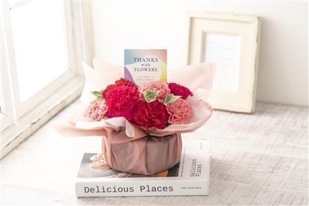 GF001　アレンジメント「サンクスマムピンク」