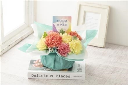 GF003　アレンジメント「サンクスマムオレンジ」