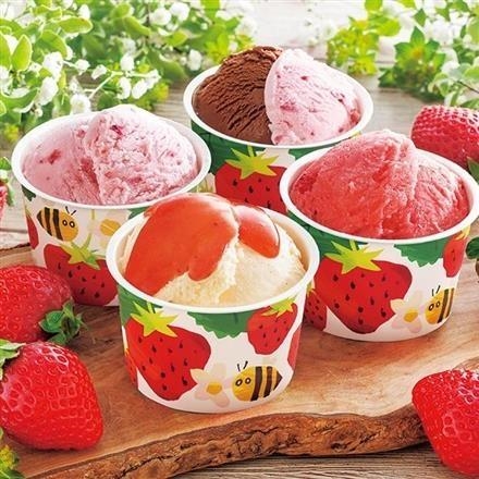 6045　ヤバケイ　博多あまおうのこだわりアイス（７個）