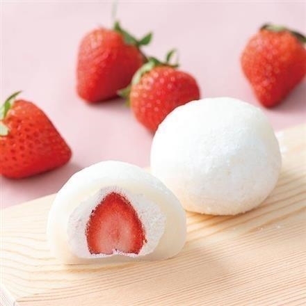 【早期割引】6049ホシフルーツあまおうのクリーム苺大福（６個）