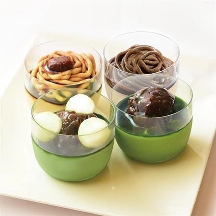 6065　京都・東山茶寮　宇治抹茶プリンと和風プリンのセット（４個）