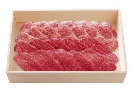 12:栃木県産安心飼育牛（交雑牛）焼肉用盛り合せ400ｇ（もも250ｇ、バラ150ｇ）