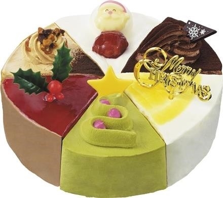 2620:銀座コージーコーナー6つのクリスマスアソート